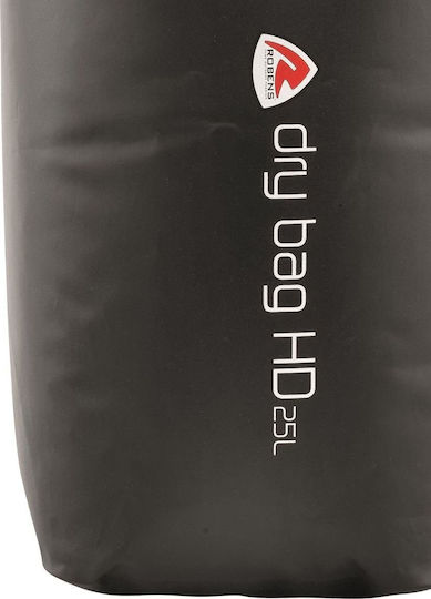 Robens Στεγανός Σάκος Χειρός 25lt Μαύρος