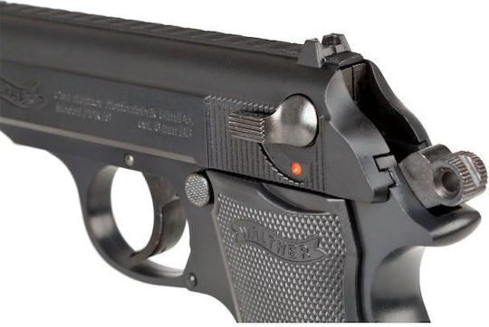 Umarex Spring Air Pistol Metal Slide Walther PPK/S Black 6mm