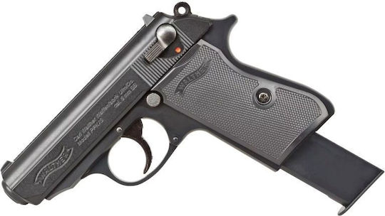 Umarex Spring Air Pistol Metal Slide Walther PPK/S Black 6mm