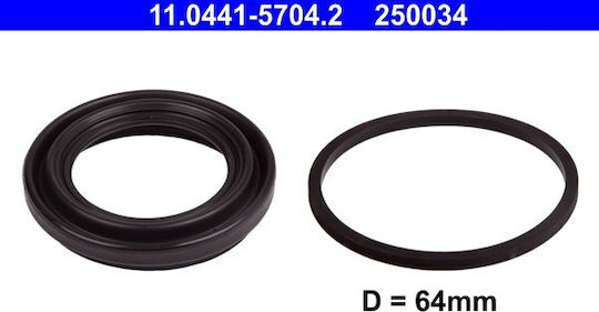 Set Brake Caliper Repair Kit Audi A4 8d2 B5 Ate 11044157042