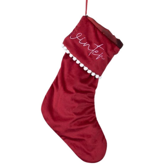 Christmas Red Sock