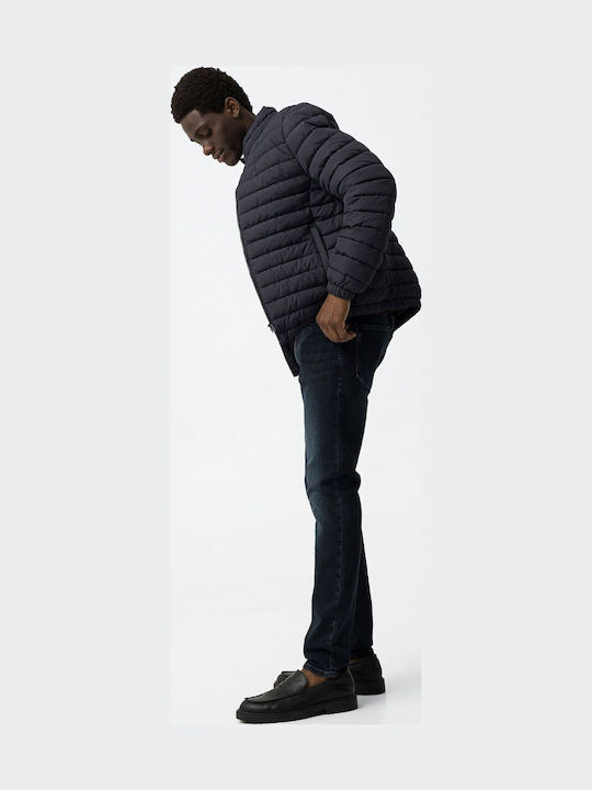 Men's Jeans Pants with Slim Fit Blue