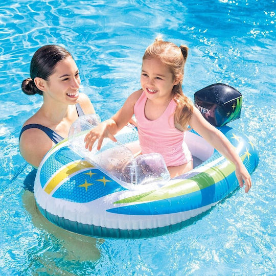 Intex CRUISERS Kids Inflatable Boat 119x114cm Airplane Car Fish