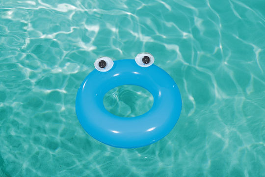 Bestway Kids' Swim Ring with Diameter 91cm. from 10 Years Old Light Blue