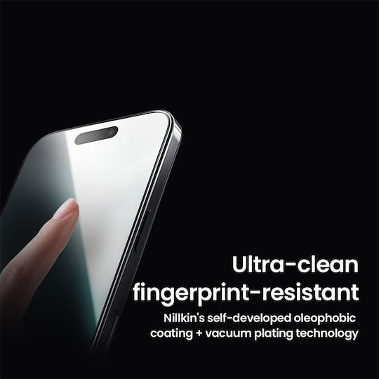 Nillkin Cp+ Pro 2.5D 0.1mm Tempered Glass Μαύρο (iPhone 17 / 17 Pro / 16 Pro)