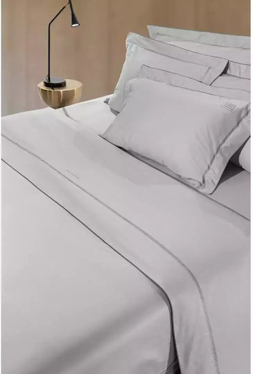 Guy Laroche Elite Σετ King Size 4τμχ 270x280εκ. Silver-Anthracite Guy Laroche Elite Σετ King Size 4τμχ 270x280εκ. Silver-Anthracite