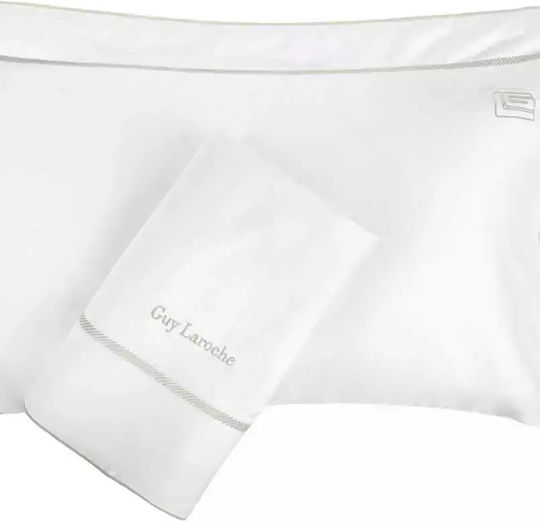 Guy Laroche Σετ Σεντόνια King Size 270x280εκ. Λευκό (4τμχ)