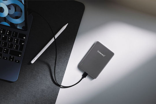 Intenso Mw MagSafe Външна Батерия 10000mAh с USB-C Изходен Порт Сива