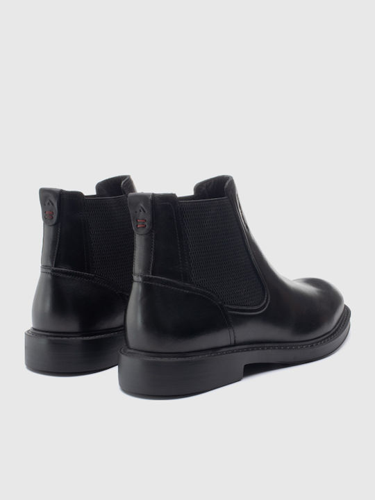Leather Black Chelsea Boots