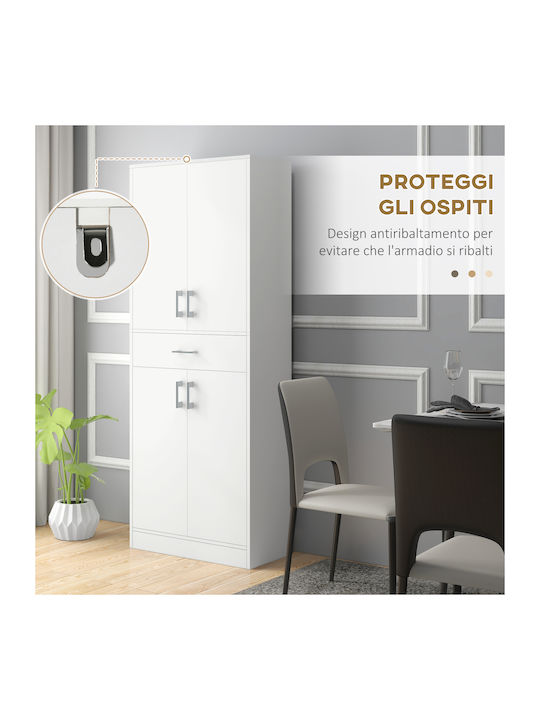 Bibliothek White 70.8x34x180cm