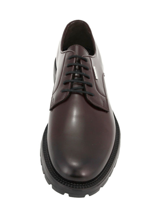 Men's Leather Dress Shoes Burgundy