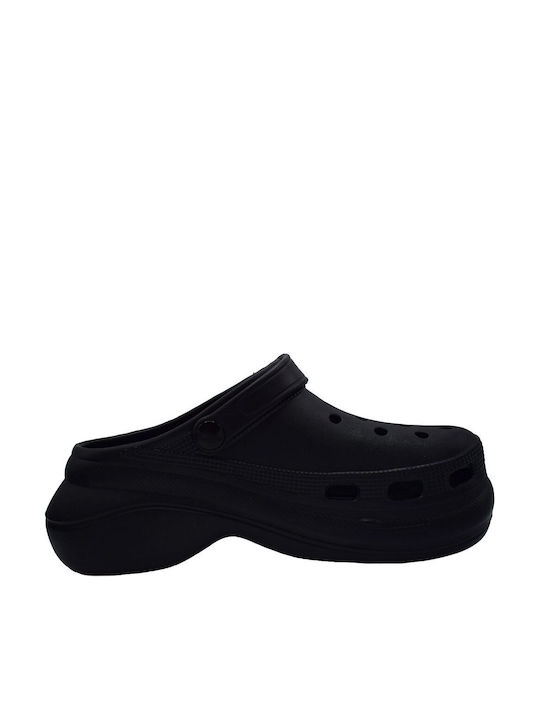 Adam's Shoes Femei Sabot Negre