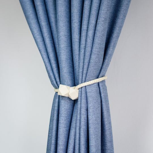 My Home Luxury My Home Luxury Vorhänge mit Grommets Blau 280x270cm