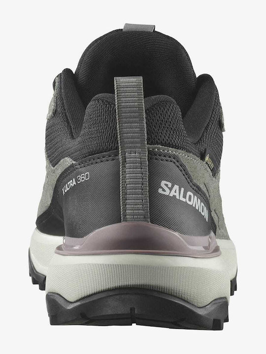 Salomon X Ultra 360 Ltr Gtx Women's Hiking Shoes Waterproof With Gore-Tex Membrane Green