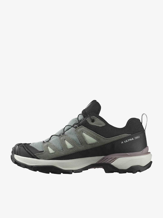 Salomon X Ultra 360 Ltr Gtx Women's Hiking Shoes Waterproof With Gore-Tex Membrane Green