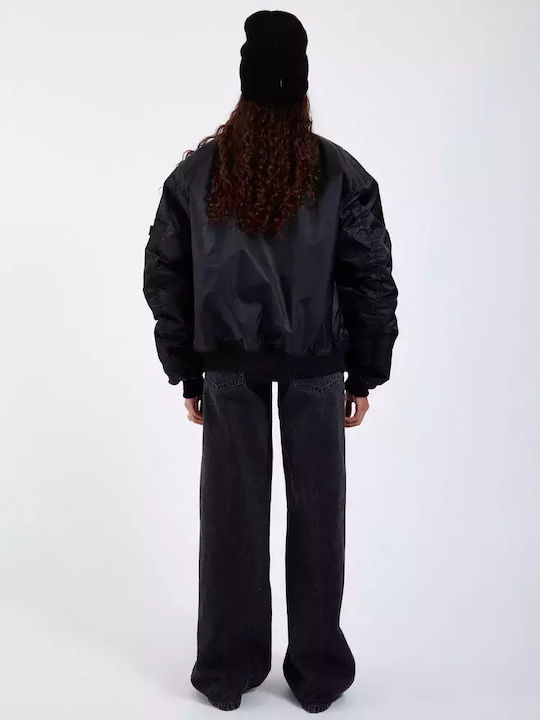 Γυναικείο Bomber Jacket Μαύρο