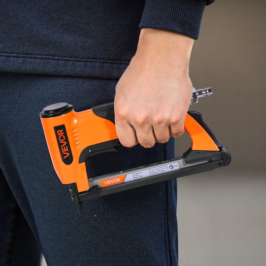 Vevor Πνευματικό Καρφωτικό 20-γκάζι 12.8mm Στέμμα Μήκος 6-16mm Μέγιστη Χωρητικότητα 110 Καρφιών Bcgdsddq20gaes707001v0