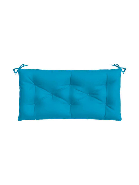 Vidaxl Garden Bench Cushion Light Blue 110x50x7 Cm Oxford Fabric