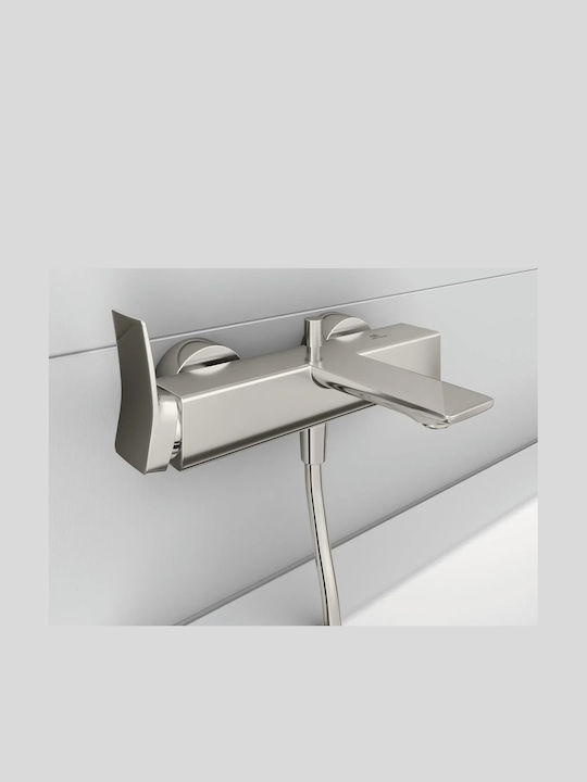 Ideal Standard Αναμεικτική Μπαταρία Μπανιέρας Ασημί