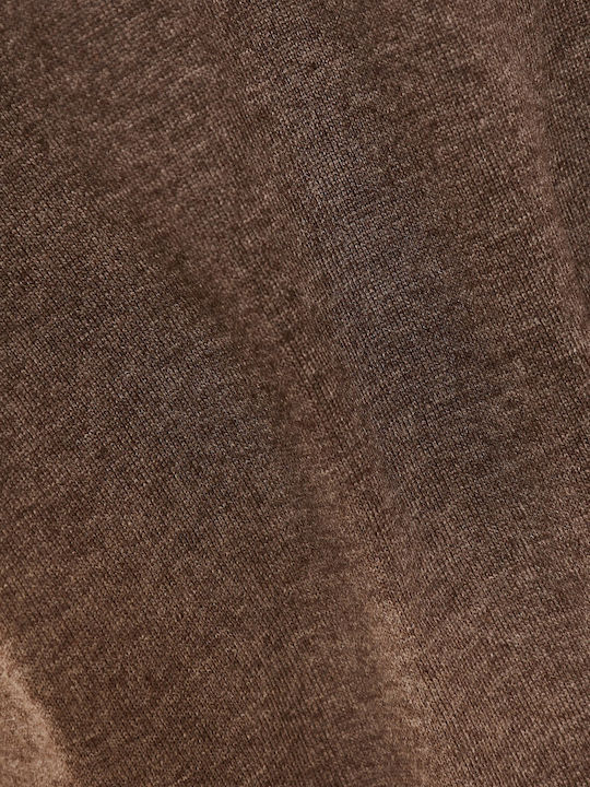 Langarm Braun Pullover