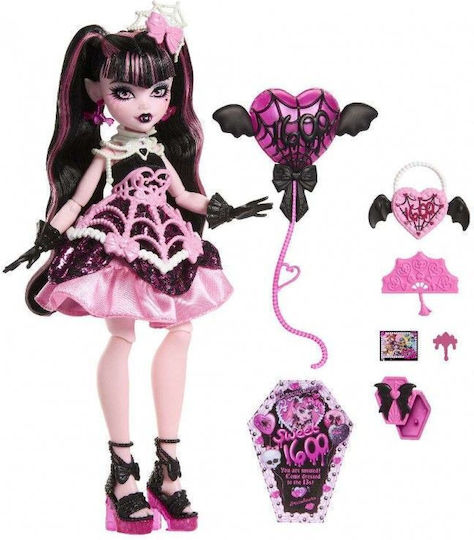 Mattel Monster High Scary Sweet Birthday Draculaura Кукла за 4+ години+ години