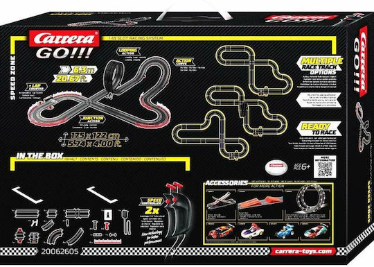 Carrera GO!!!: GT Powerplay - Racing Set Πίστα 1:43 Formula 1 για 3+ Ετών