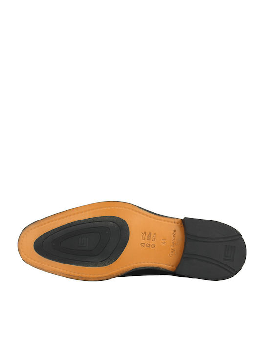 Leder Herrenschuhe Schwarz