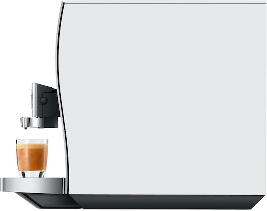 Jura Z10 Automatic Built-in Espresso Coffee Machine 1450W Power 15bar Pressure for Cappuccino with Grinder and Wi-Fi Silver 2098485