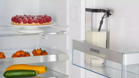 Siemens Eq500 Αυτόματη Μηχανή Espresso 1500W Πίεσης 15bar για Cappuccino με Μύλο Άλεσης Μαύρη 1307069