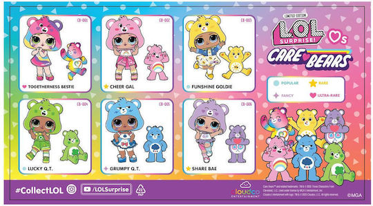 L.o.l Surprise Loves Care Bears Doll For 4+ Years 9.5cm (Miscellaneous Designs)
