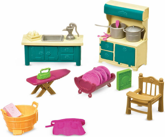 Li'l Woodzeez Kitchenette & Housekeeping Set για 3+ Ετών