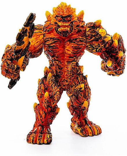 Schleich-S Lava Golem Mit Waffe Für 7-12 Jahre 23cm Mehrfach