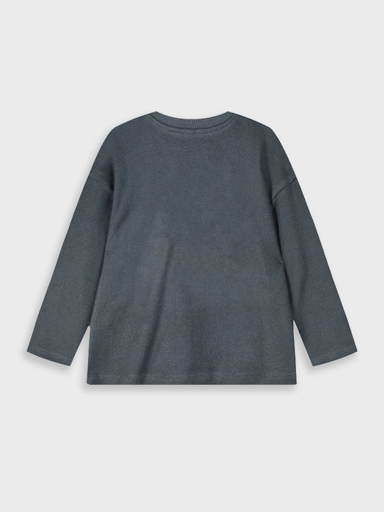 Kinderhemd Langarm Black