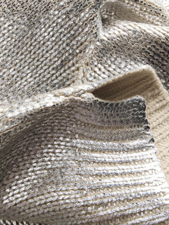 Women's Long Sleeve Sweater Silver
