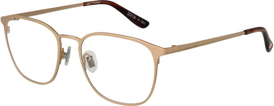 Superdry Metallisches Brillengestell Gold 2018 001