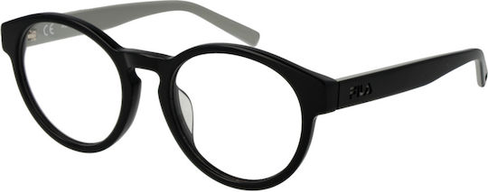 Glasses Fila Unisex Vfi218-500blk Lens Bridge Temple 50 19 140 Mm