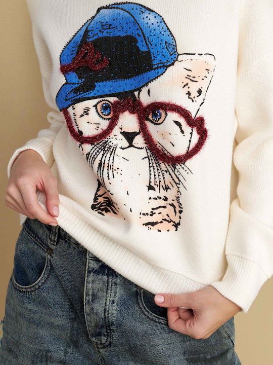 Women's Sweater White