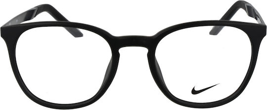 Nike Plastic Eyeglass Frame Black 7257-001