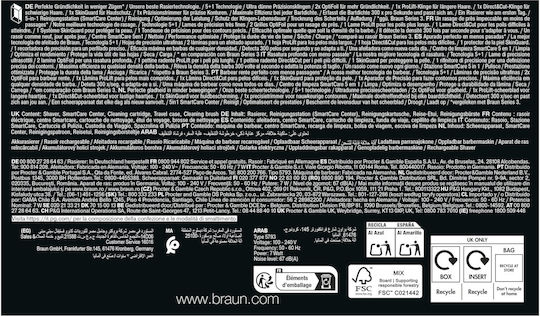 Braun Series 9 Ξυριστική Μηχανή Προσώπου