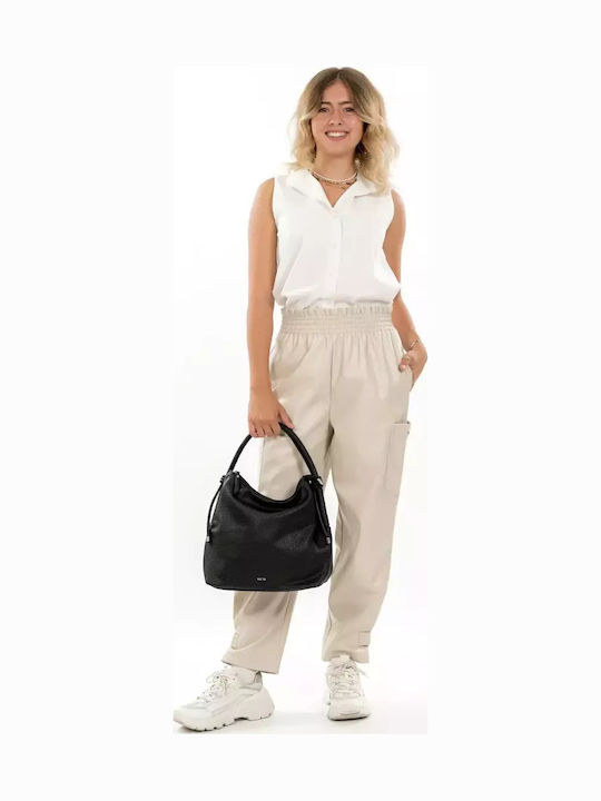 Emily Damentasche Schultertasche Schwarz
