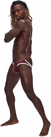 Malepower Ανδρικό Εσώρουχο Jockstrap Μπορντό