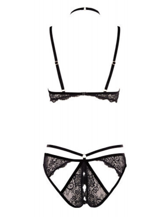 Cottelli Collection Sexy Bodysuit Schwarz