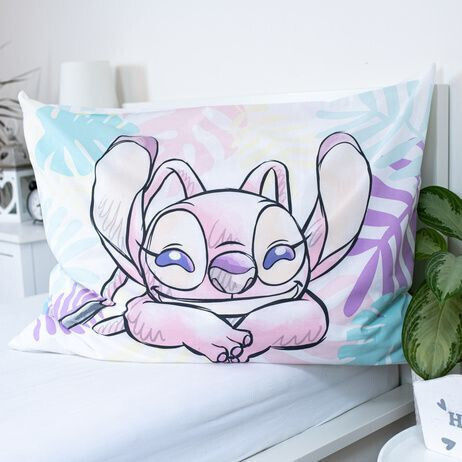 Disney Lilo And Stitch Set Kids Duvet Cover Single with Pillowcase Cotton Multicolored 140x200cm