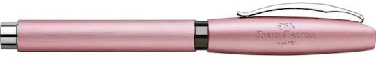 Faber-Castell Fountain Pen Medium Pink Aluminum with White Ink
