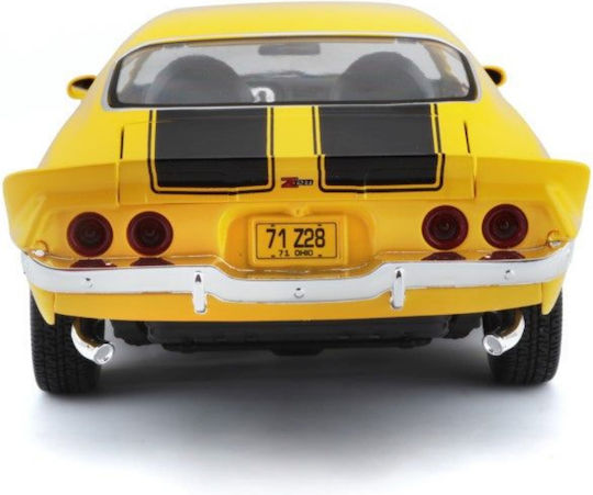 Maisto Chevrolet Μεταλλική Φιγούρα Μοντελισμού Αυτοκίνητο Κίτρινη σε Κλίμακα 1:18