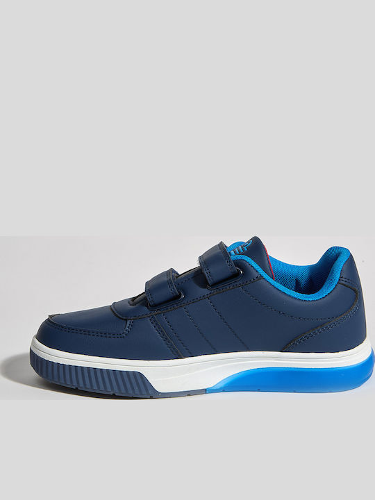 Kids Sneakers with Scratch & Lights Blue