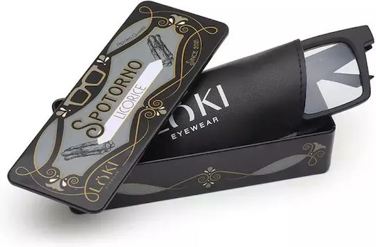 Loki Lesebrille +1.00 in Schwarz Farbe 58226