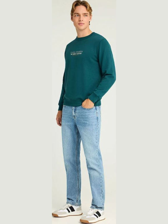 Sweatshirt Petrol Blue