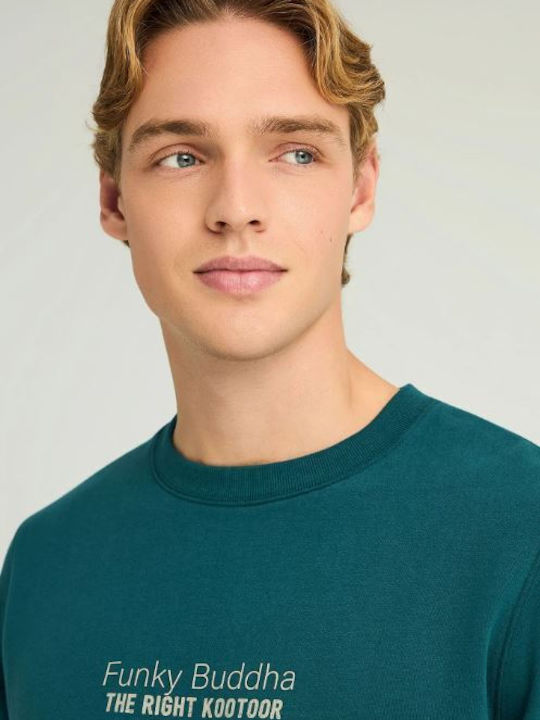 Sweatshirt Petrol Blue