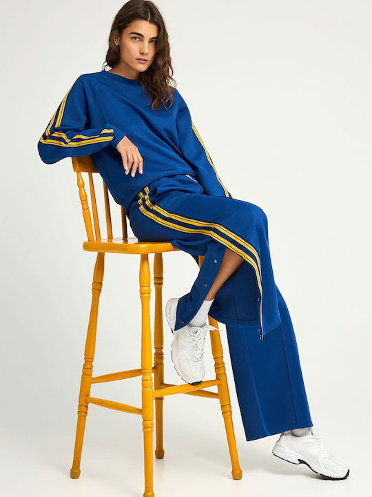 Sweatpants Flared Blue